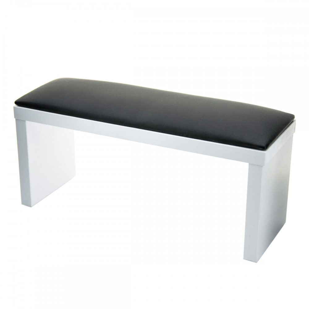 Подлокотник для маникюра на белых ножках (Black) на beauty-prof.com Подлокотник для маникюра на белых ножках (Black)