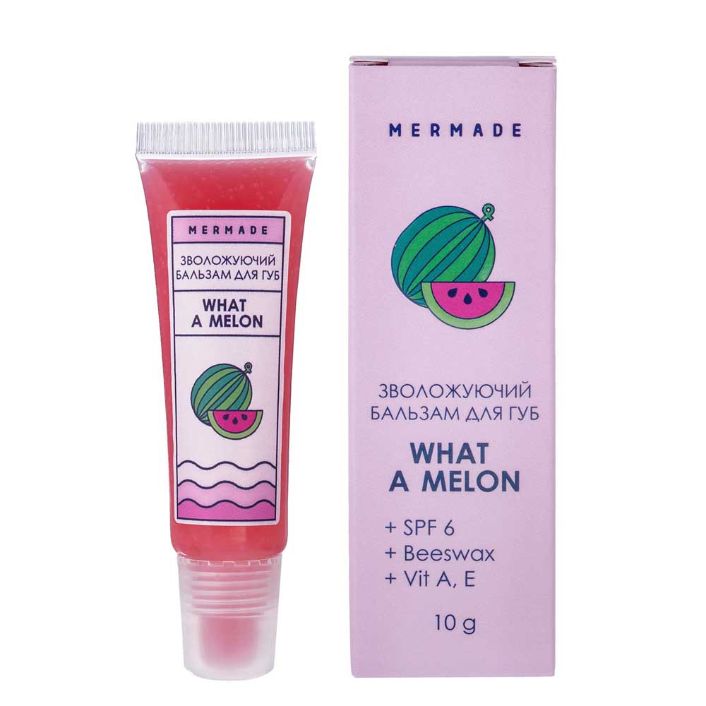 Увлажняющий бальзам What a Melon SPF 6 Mermade, 10 мл на beauty-prof.com Фото 2 Увлажняющий бальзам What a Melon SPF 6 Mermade, 10 мл Фото 2