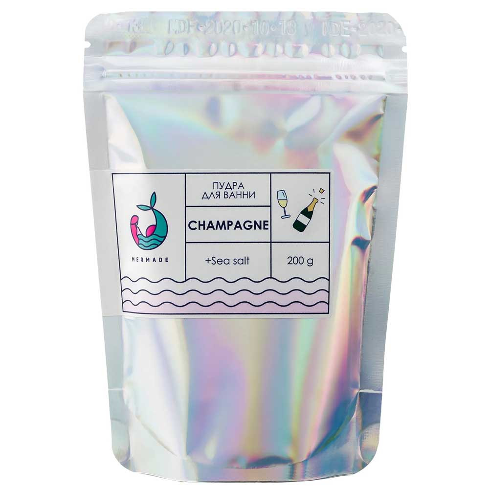 Пудра для ванной Champagne Mermade, 200 гр
