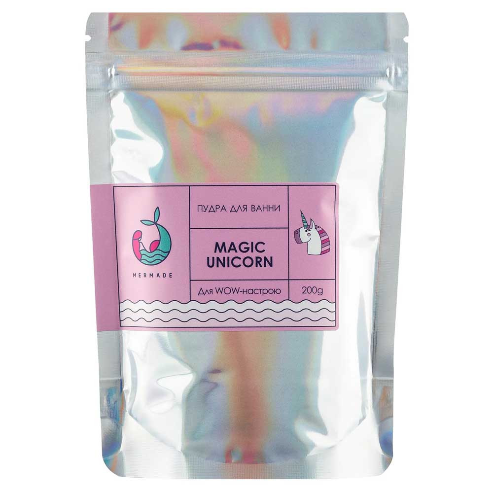 Пудра для ванной Magic Unicorn Mermade, 200 гр