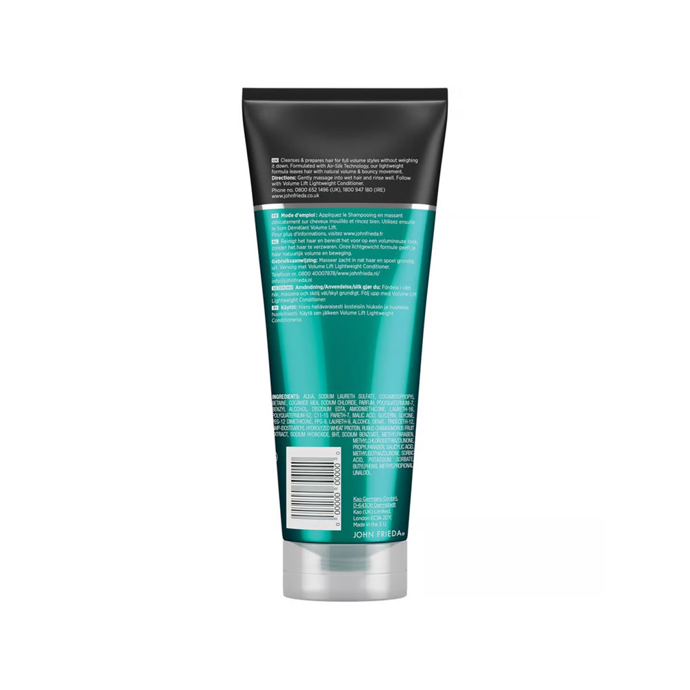 Шампунь для об'єму Volume John Frieda, 250 мл на beauty-prof.com Фото 2 Шампунь для об'єму Volume John Frieda, 250 мл Фото 2