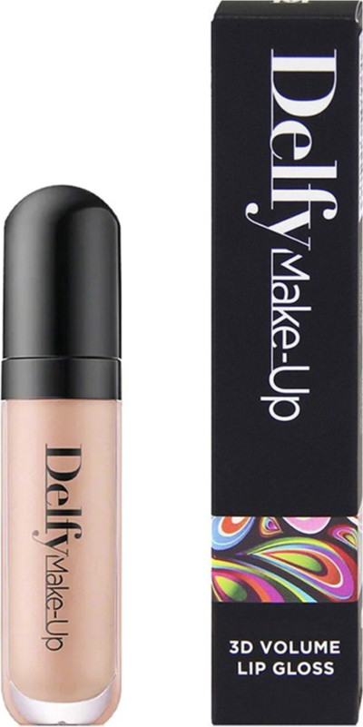 Блиск для губ 3D Volume Lip Gloss Lily Beige Delfy, 7 мл Фото 2