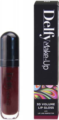 Блиск для губ 3D Volume Lip Gloss Radiant Orchid Delfy, 7 мл 