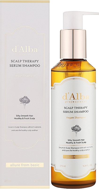 Шампунь восстанавливающий Repairing Scalp Therapy Serum Shampoo D'Alba, 275 мл  Фото 2 