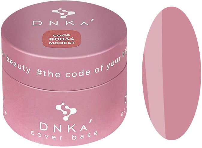 База для ногтей DNKa Cover Base, №0034 30 мл