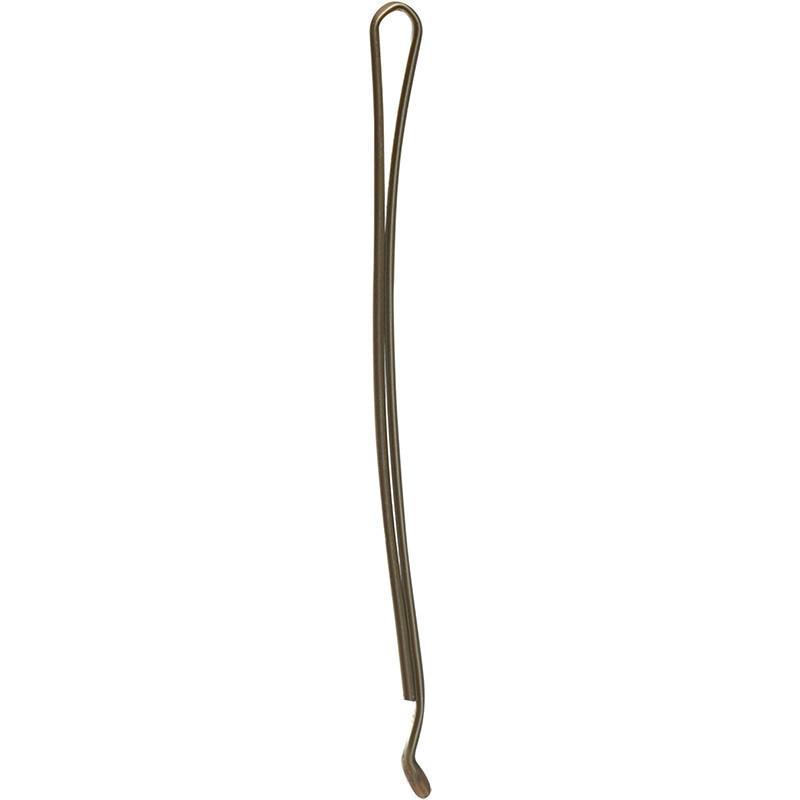 Невидимки коричневые 70 мм, 100 шт