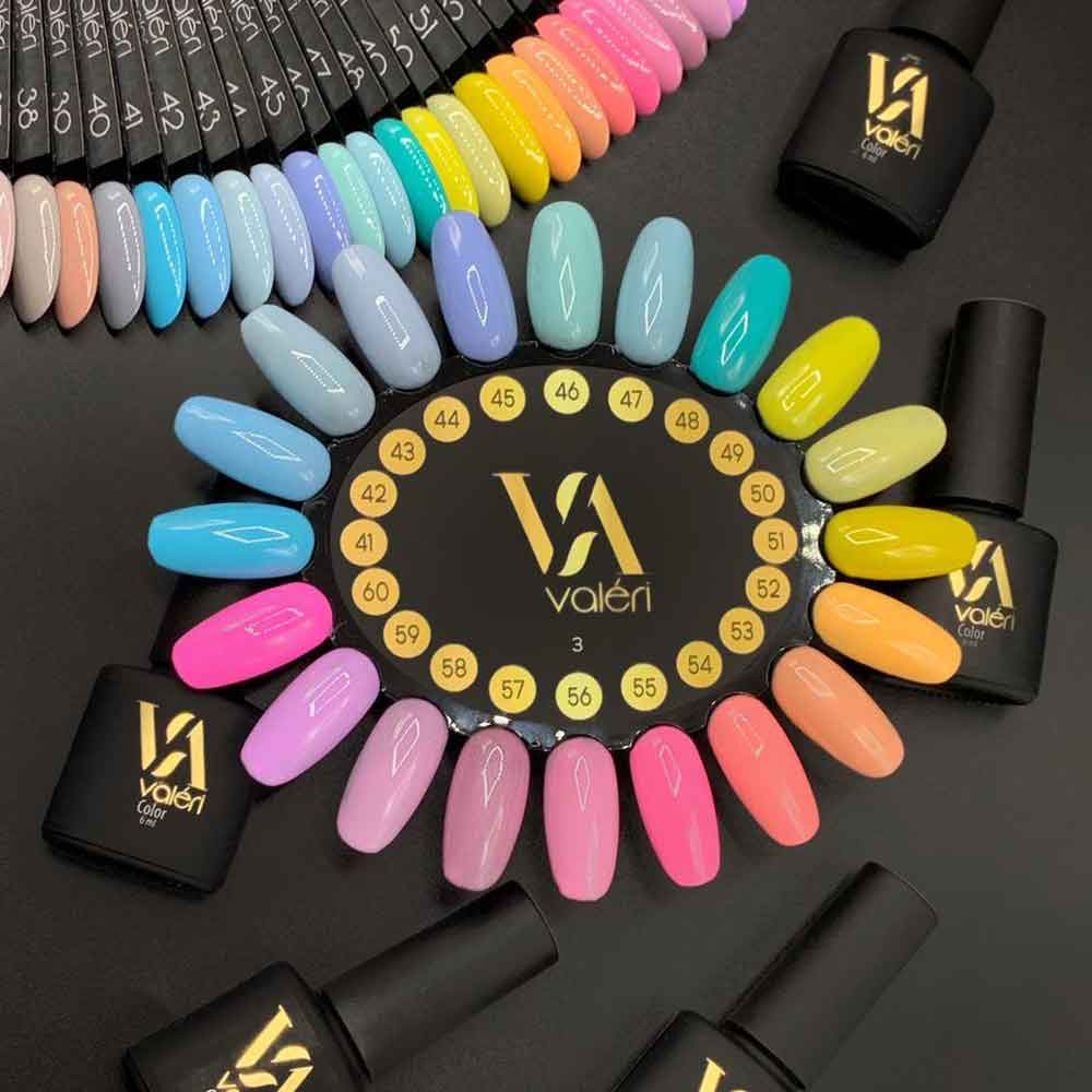 Гель-лак для нігтів Color №50 Valeri, 6 мл на beauty-prof.com Фото 3 Гель-лак для нігтів Color №50 Valeri, 6 мл Фото 3