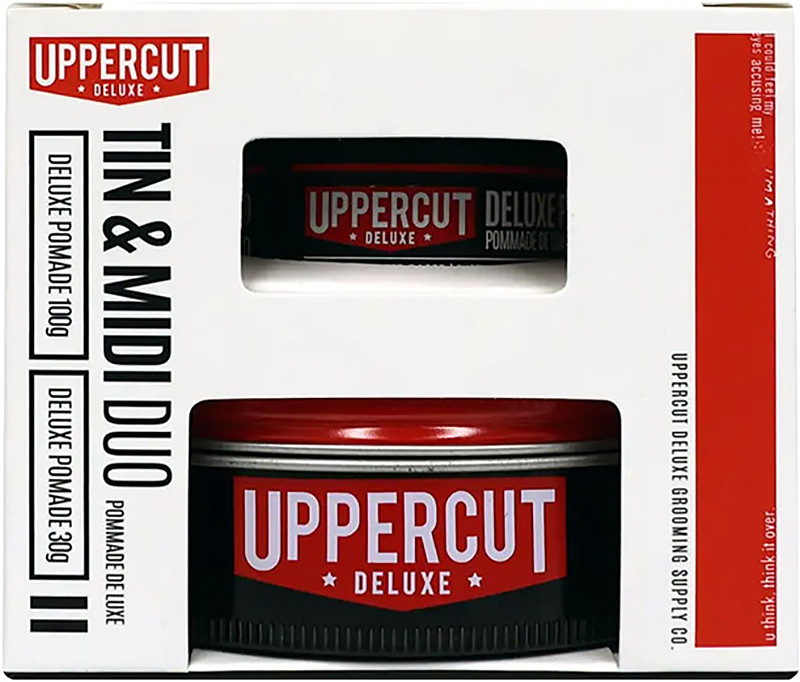 Набір для укладання волосся Deluxe Pomade Tin & Midi Duo Uppercut  Фото 2 