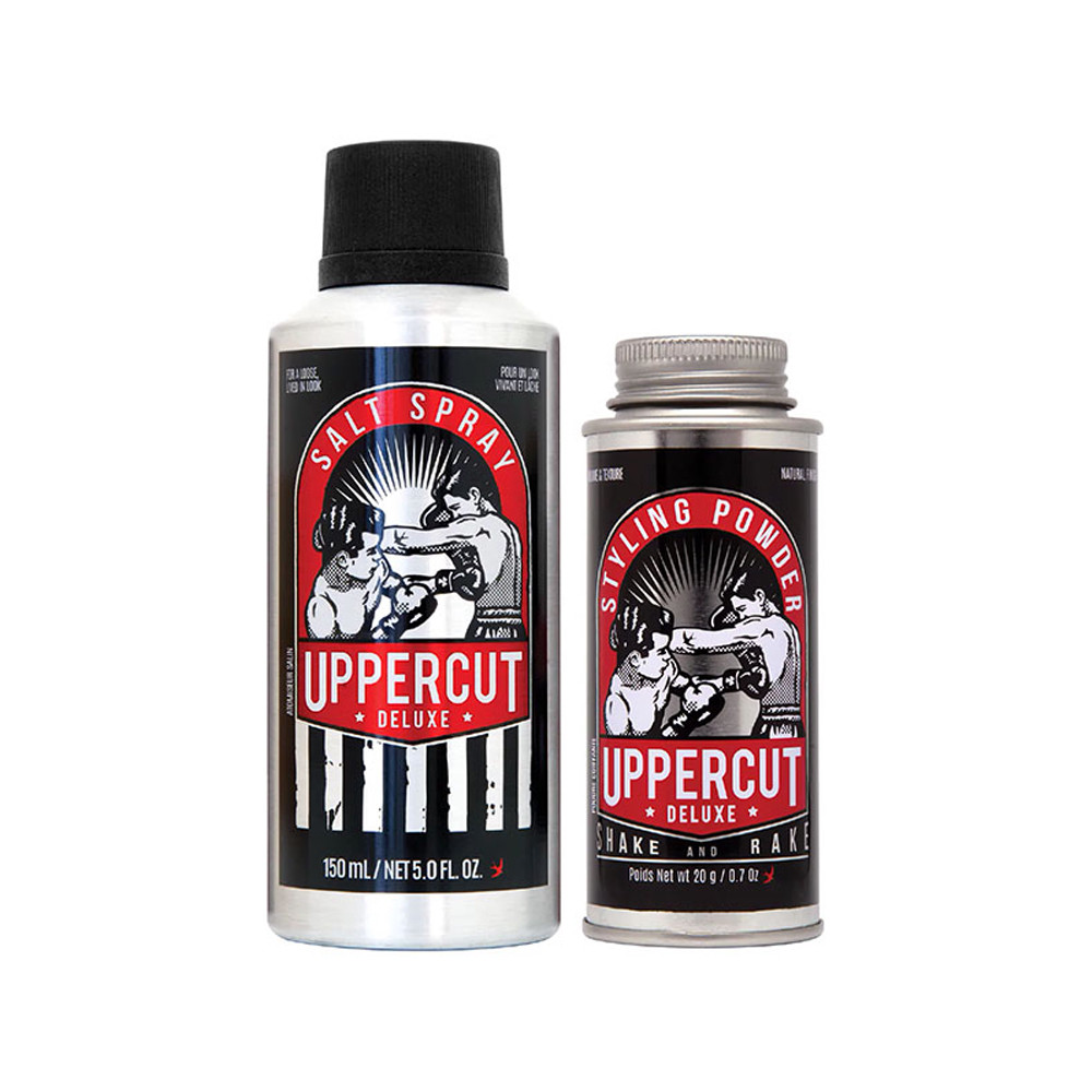 Набор для укладки волос Salt Spray & Styling Powder Duo Uppercut