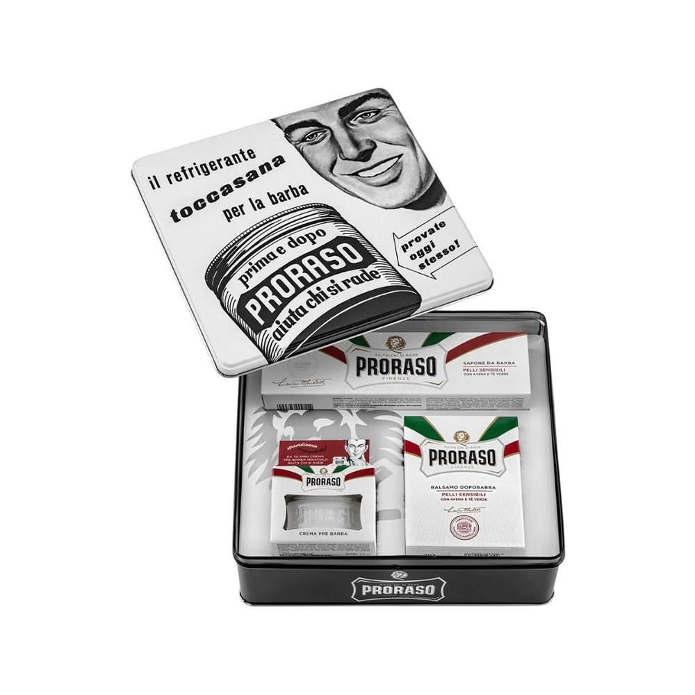 Набор подарочный для бритья Vintage Selection Toccasana Proraso
