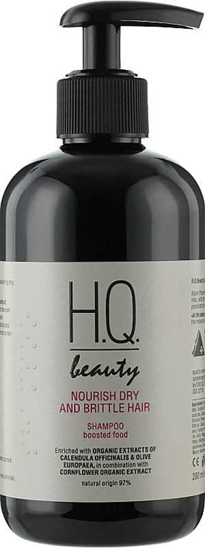 Шампунь для сухих и ломких волос Nourish H.Q.Beauty, 280 мл