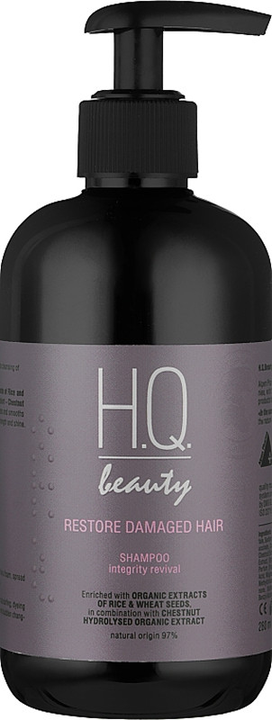 Шампунь для поврежденных волос Restore H.Q.Beauty, 280 мл