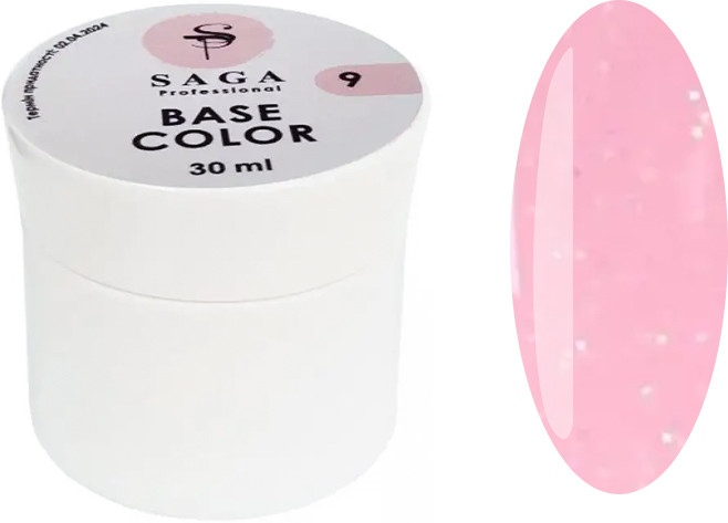 База цветная Color Base №9 Saga Professional, 30 мл