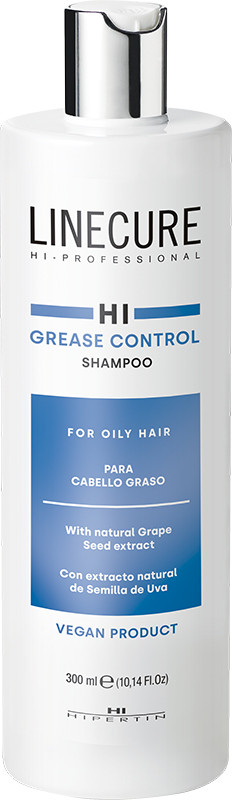 Шампунь для жирных волос Linecure Vegan Grease Control HIPERTIN, 300 мл