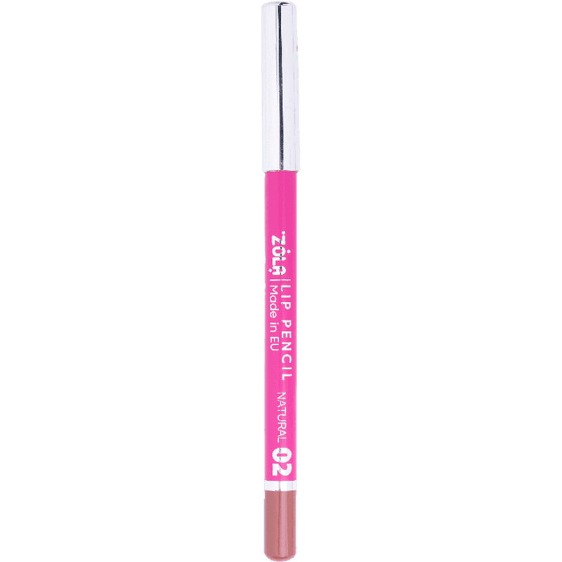 Олівець для губ Lip Pencil 02 Natural ZOLA, 1,19 гр 