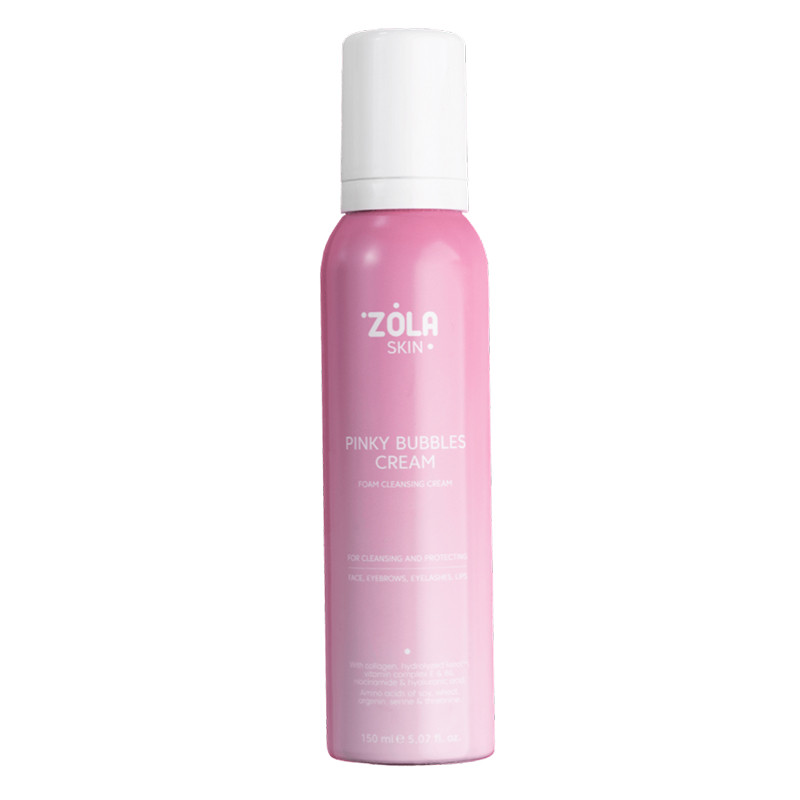 Крем-пенка для умывания Pinky Bubbles Cream ZOLA Skin ZOLA