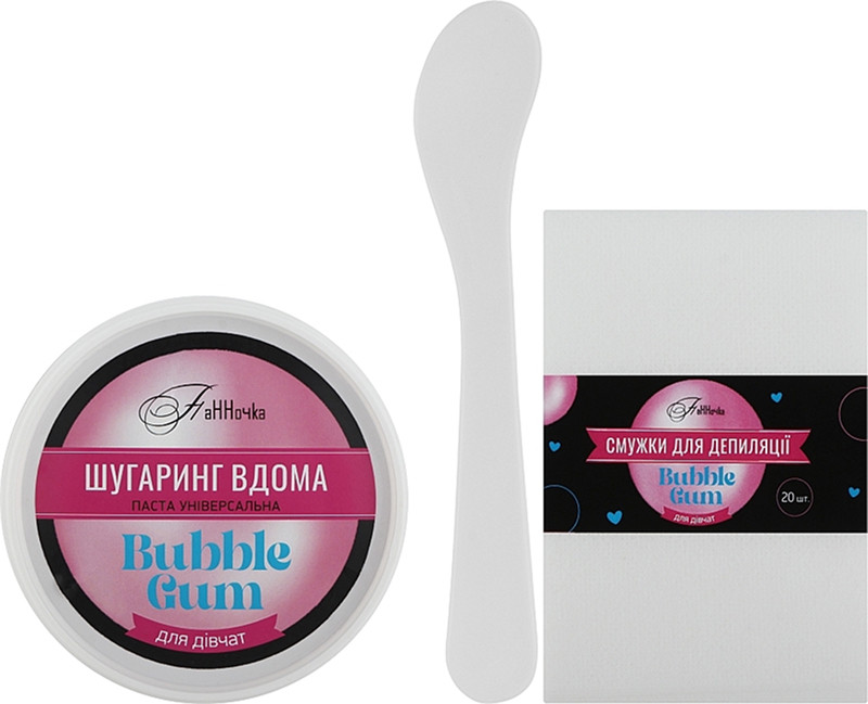 Паста для депиляции в домашних условиях Bubble Gum Панночка, 250 г