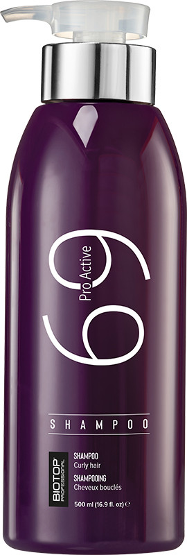 BIOTOP 69 Шампунь для кучерявого волосся Pro Active, 500 мл на beauty-prof.com BIOTOP 69 Шампунь для кучерявого волосся Pro Active, 500 мл