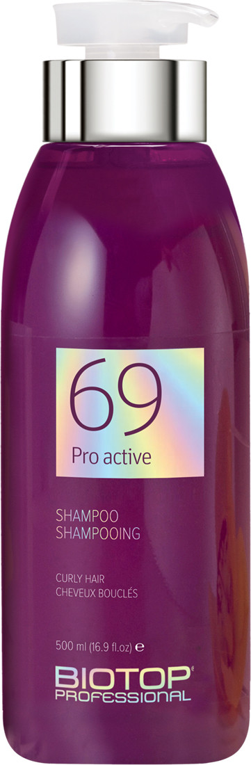 BIOTOP 69 Шампунь для кучерявого волосся Pro Active, 500 мл на beauty-prof.com Фото 2 BIOTOP 69 Шампунь для кучерявого волосся Pro Active, 500 мл Фото 2