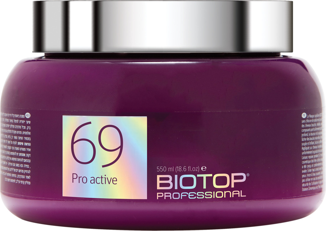 BIOTOP 69 Маска для вьющихся волос Pro Active 550 мл на beauty-prof.com Фото 2 BIOTOP 69 Маска для вьющихся волос Pro Active 550 мл Фото 2