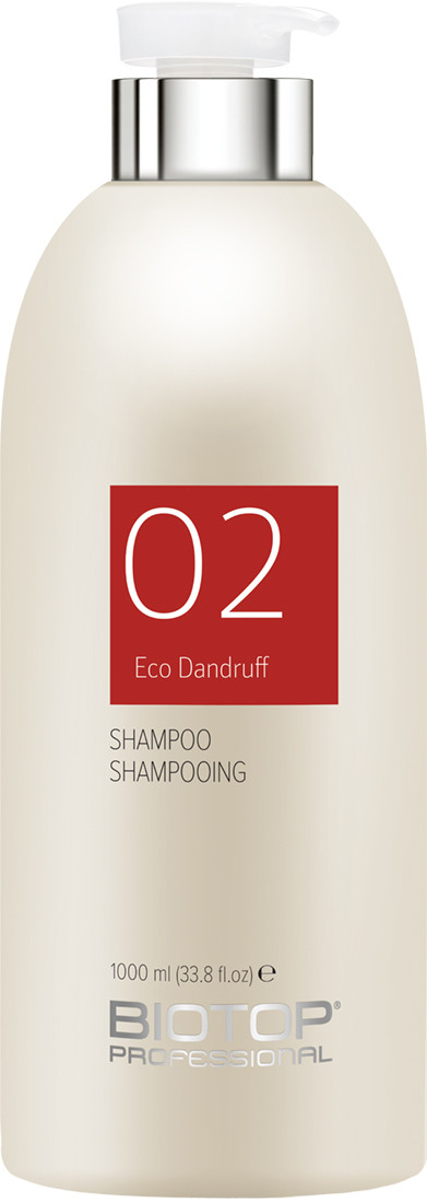 BIOTOP 02 Шампунь екологічний проти лупи Dandruff 1000 мл