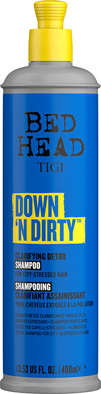 Очищающий детокс-шампунь Down ‘N Dirty Shampoo 400 мл TIGI