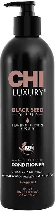 Увлажняющий кондиционер с маслом черного тмина Luxury Black Seed Oil CHI, 739 мл