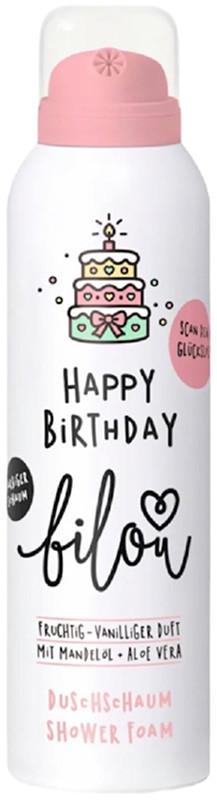 Пенка для душа Bilou Happy Birthday, 200 мл