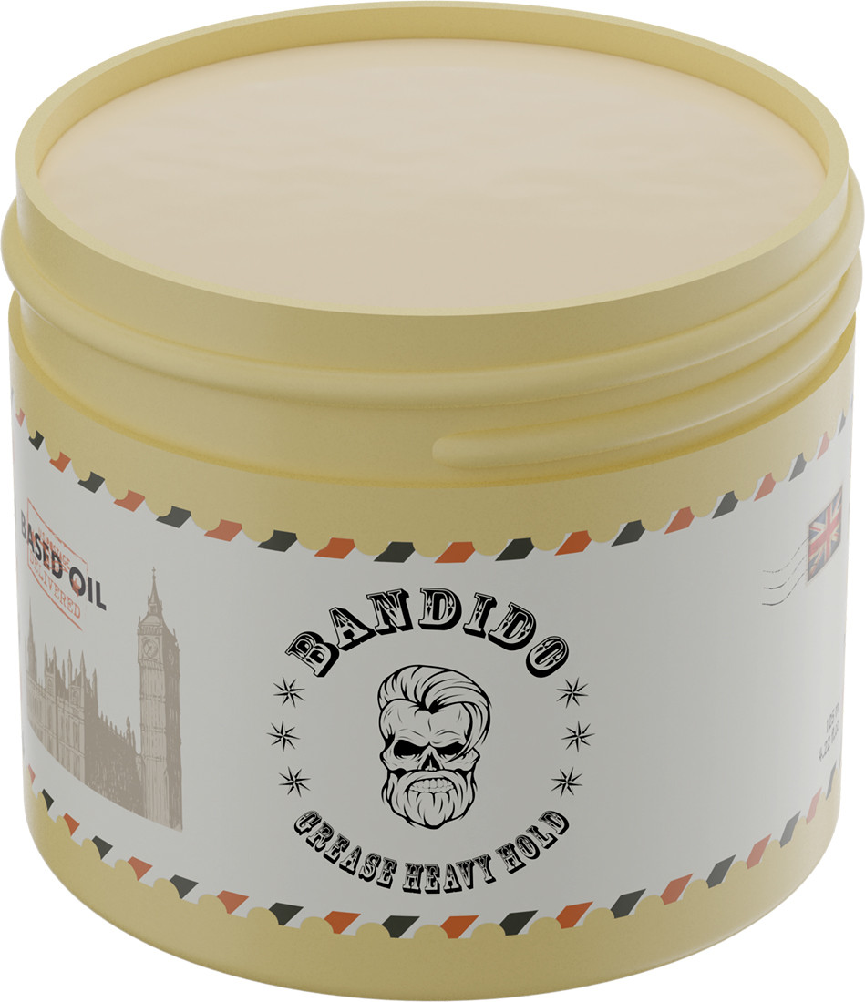 Помада для укладки волос сильной фиксации Grease Heavy Hold Pomade Bandido, 125 мл  Фото 2 
