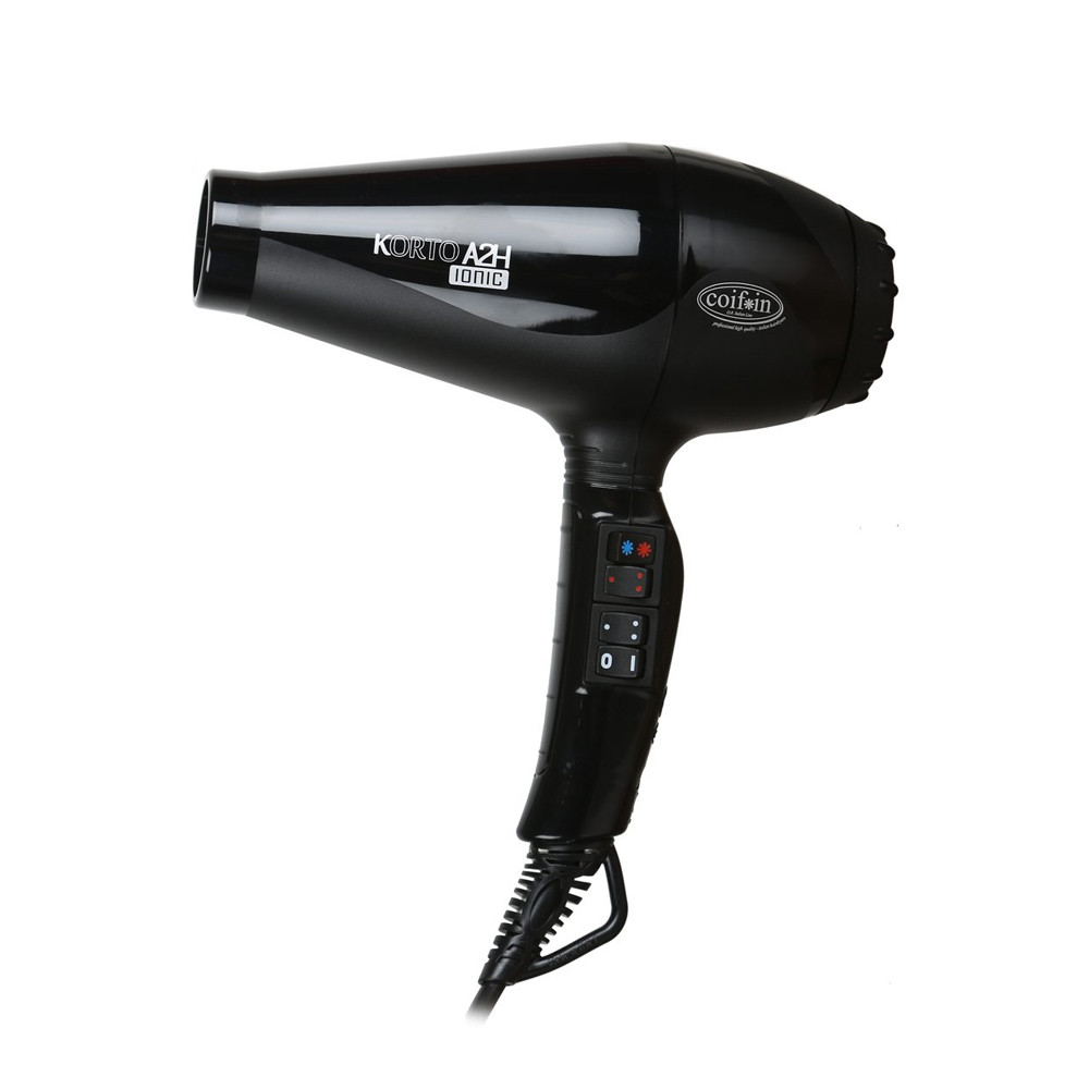 Фен Korto A2H черный ионизац 2000-2200W  Coif*in A2H-ion-чорн Фото 2