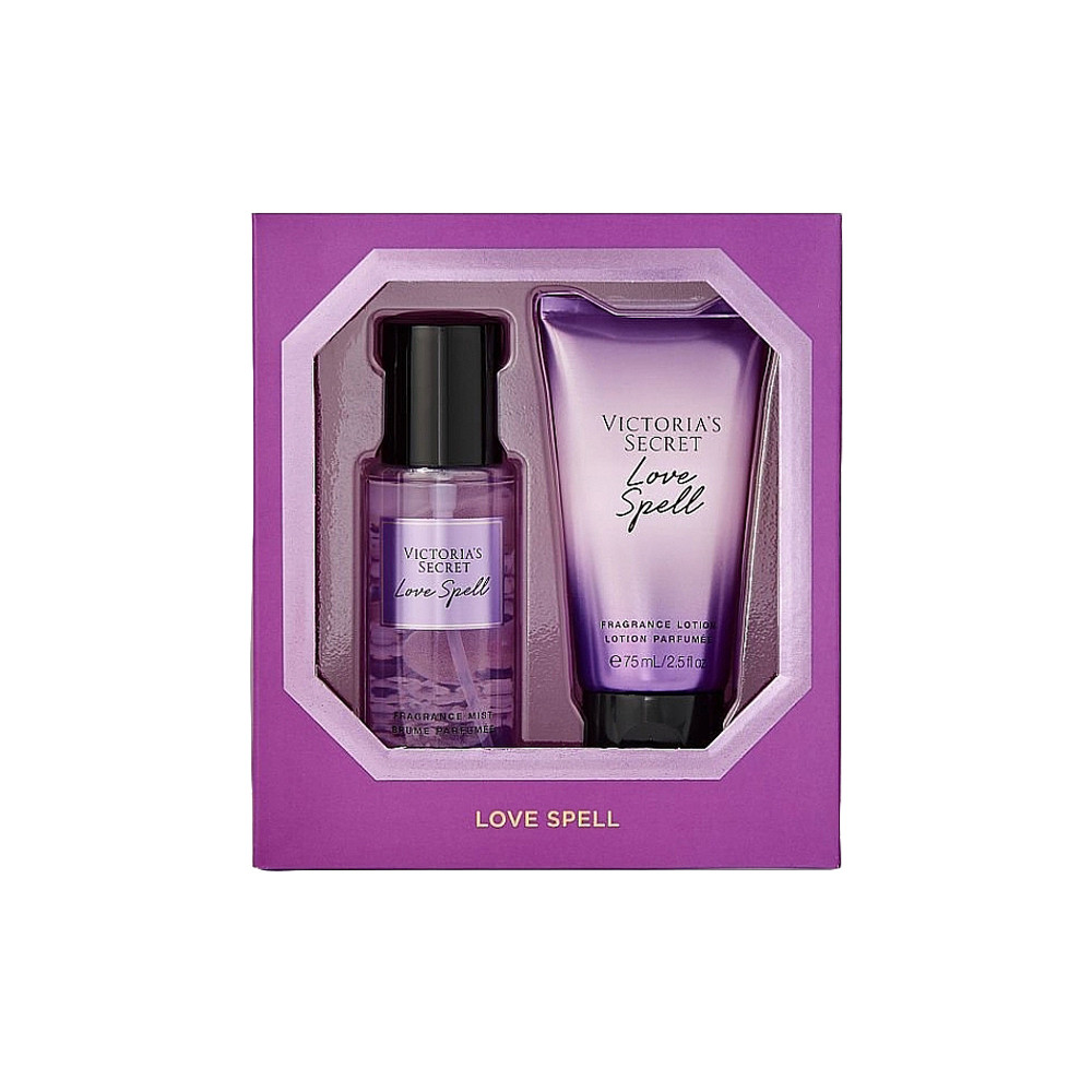 Набор Love Spell (лосьон+мист) Victoria’s Secret, 2х75 мл  Фото 2 