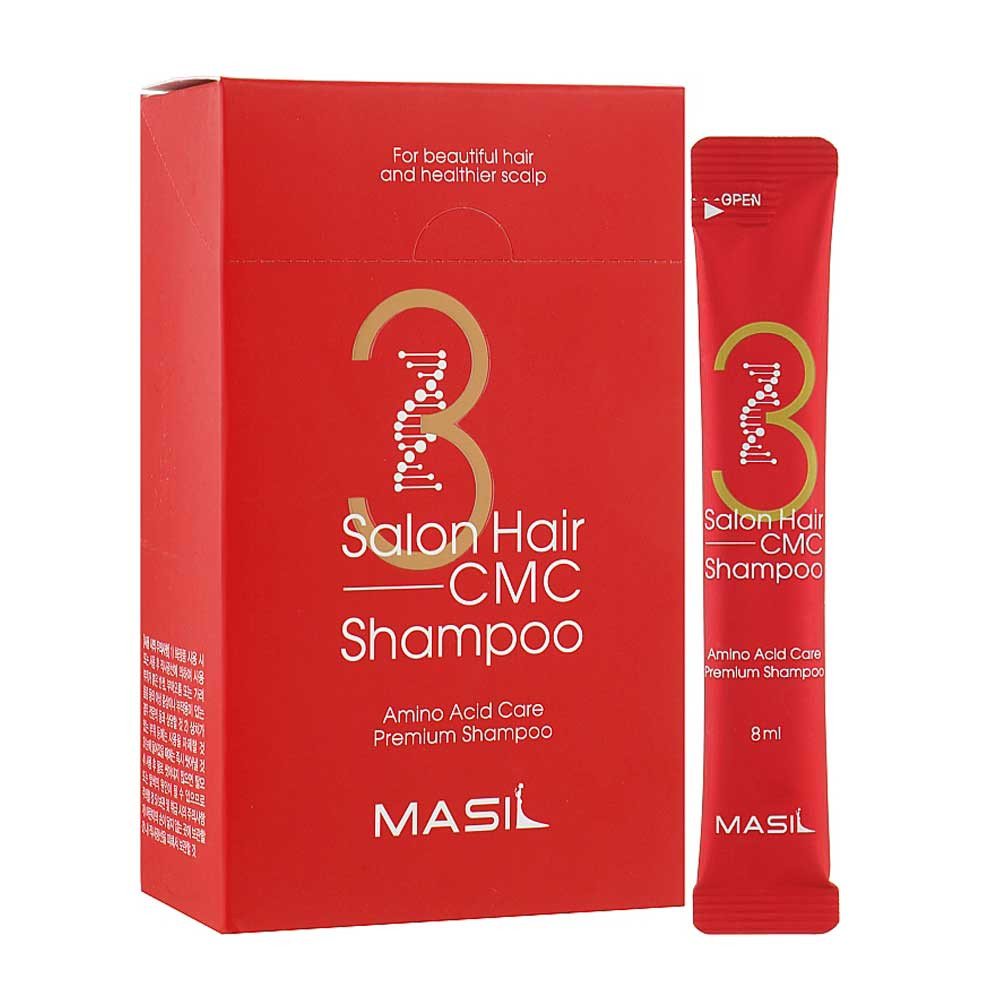 Шампунь с аминокислотами 3 Salon Hair CMC Shampoo Masil, 8 мл  Фото 2 