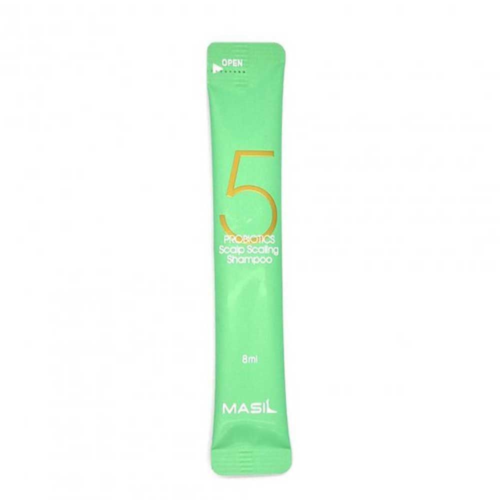 Шампунь для глубокого очищения кожи головы 5 Probiotics Scalp Scaling Shampoo Stick Pouch Masil, 8 мл 