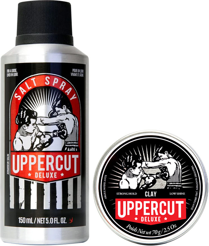 Набір Uppercut Clay & Salt Spray Duo Uppercut 