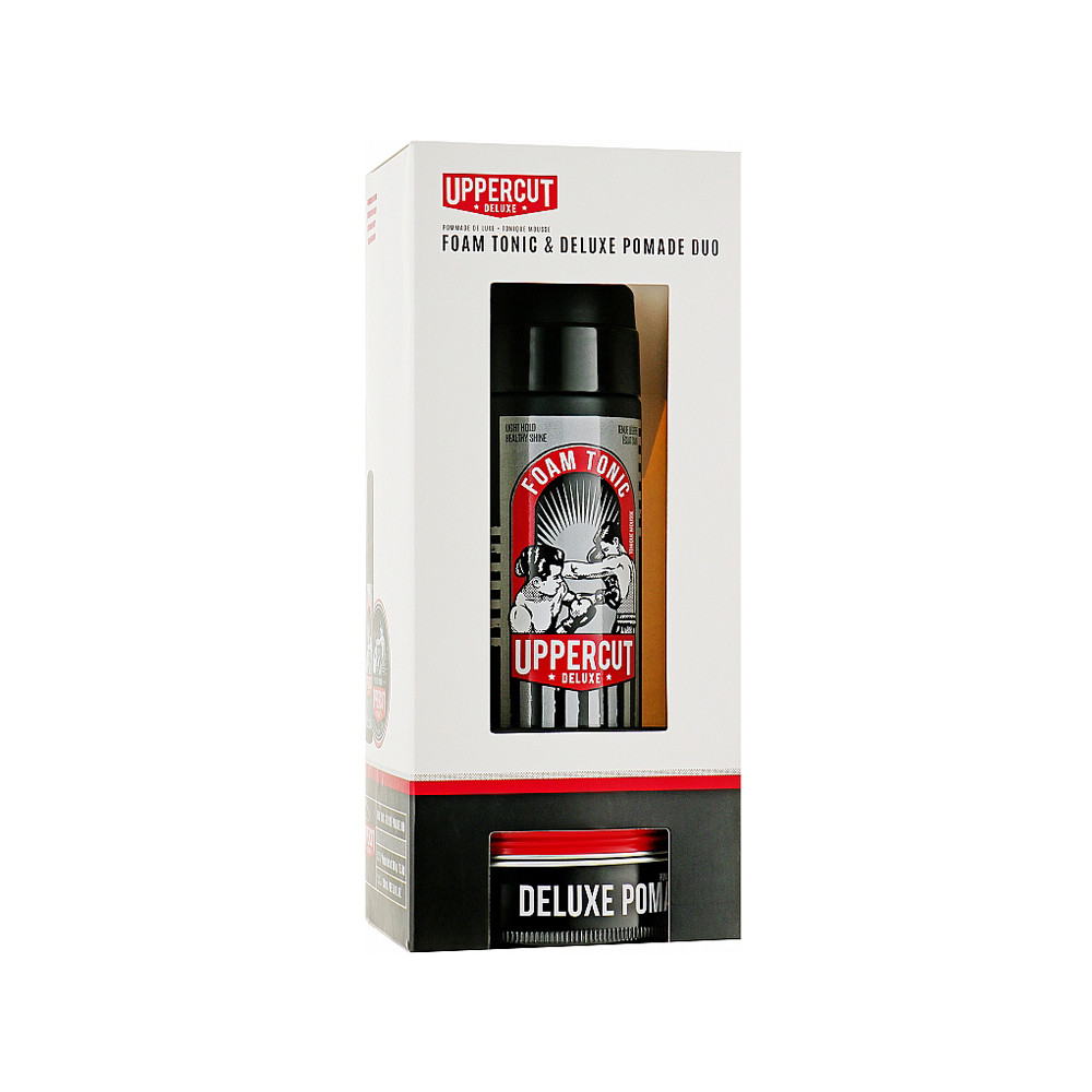 Набор Uppercut Deluxe Pomade & Foam Tonic Duo Uppercut 