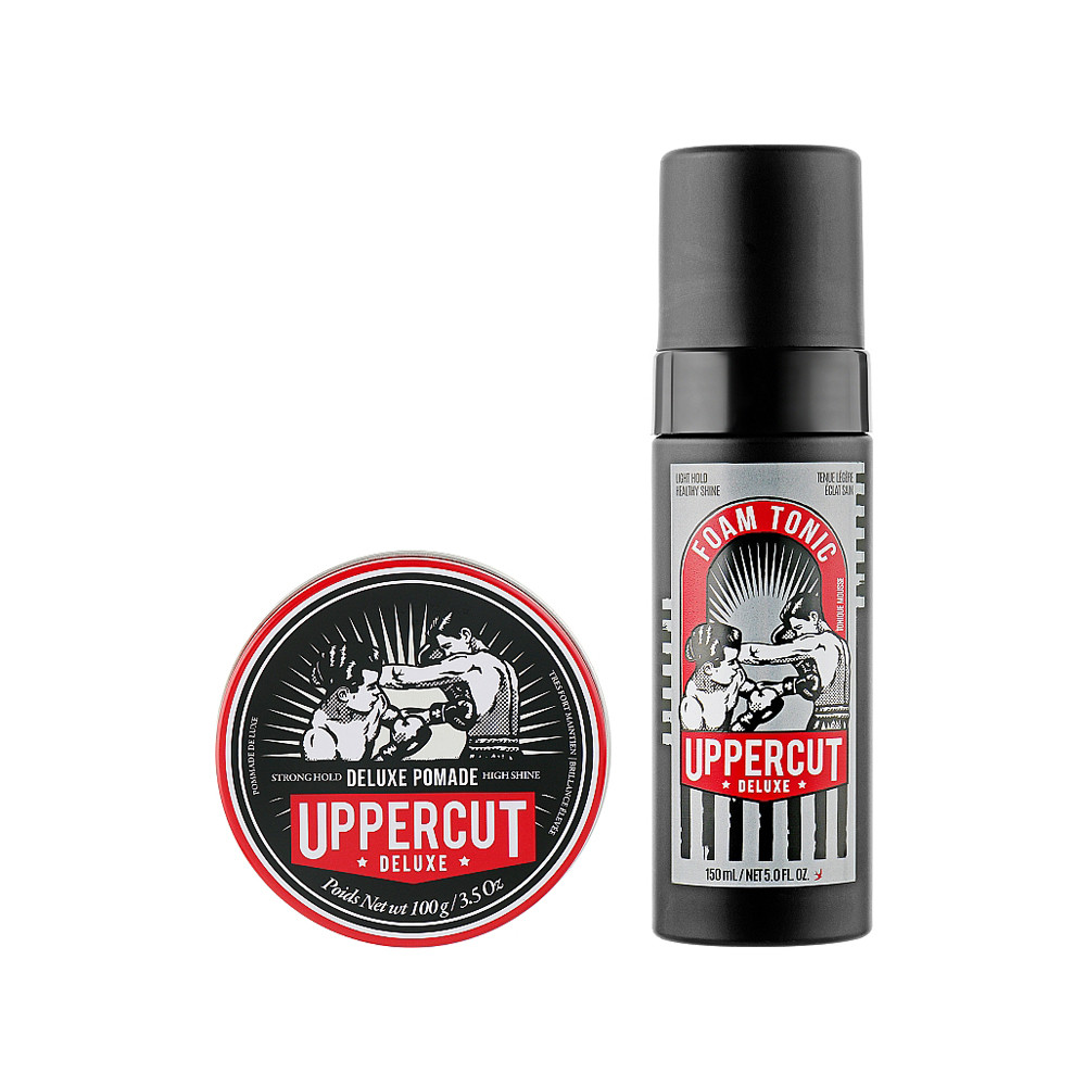 Набор Uppercut Deluxe Pomade & Foam Tonic Duo Uppercut  Фото 2 
