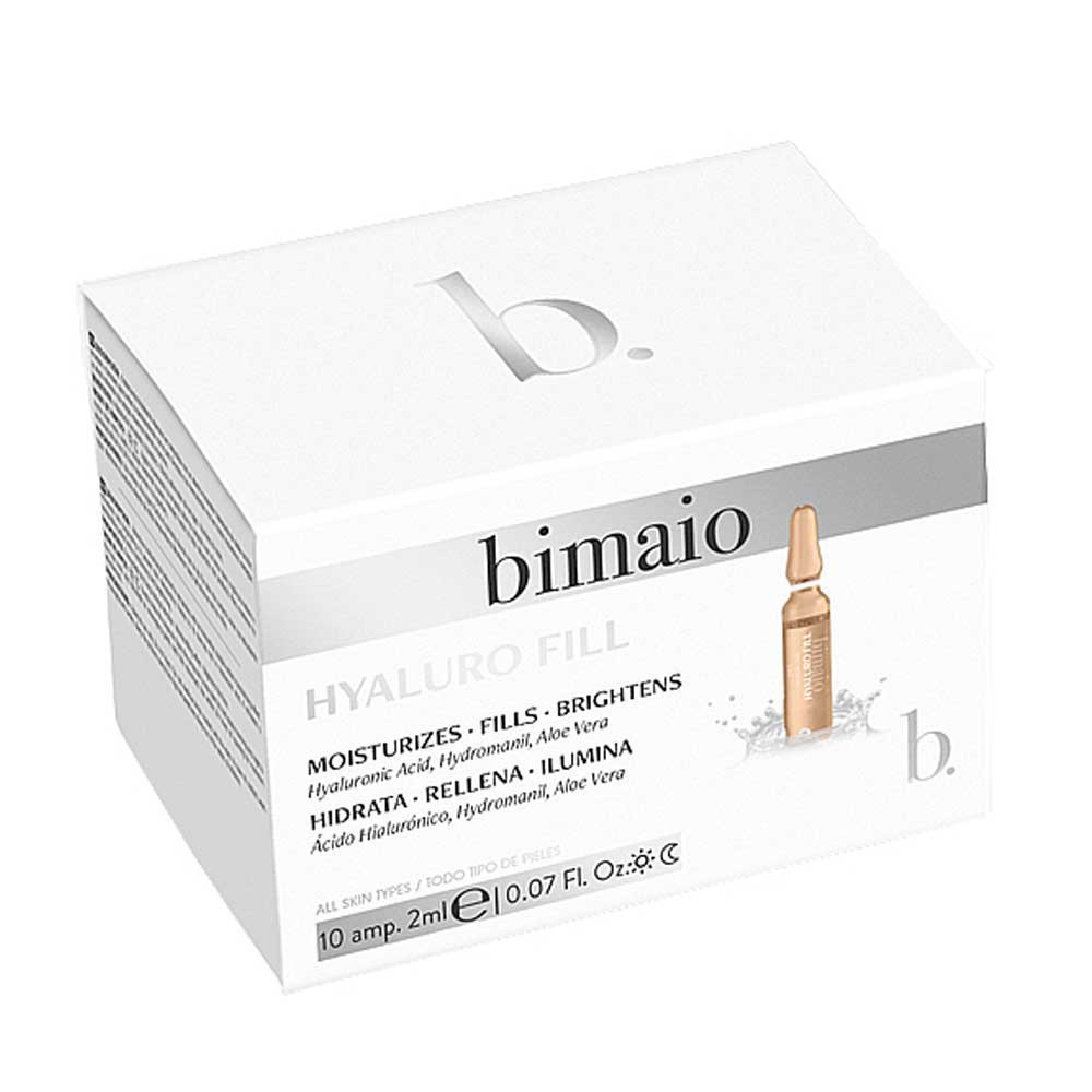 Засіб в ампулах для всіх типів шкіри Hyaluro Fill Ampoules Bimaio, 10x2 мл