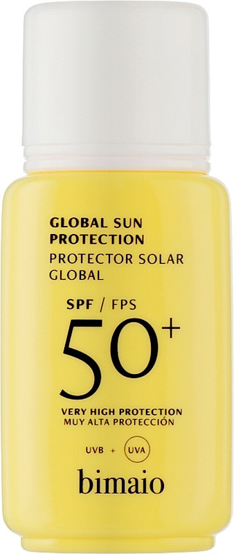 Солнцезащитный крем Global Sun Protection SPF 50+ Bimaio, 50 мл