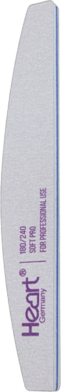 Пилка для нігтів HEART Half SOFT PRO, 180/240