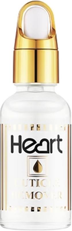 Гель кислотний для видалення кутикул прозорий Cuticle Remover Heart, 30 мл