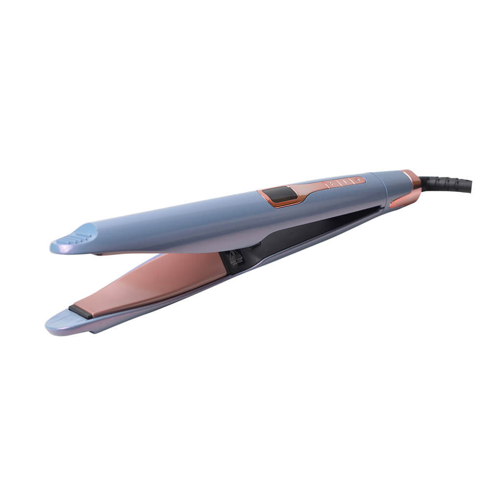 Плойка для накрутки и выпрямления волос голубая HAIR CURLER 2 в 1 на beauty-prof.com Фото 2 Плойка для накрутки и выпрямления волос голубая HAIR CURLER 2 в 1 Фото 2