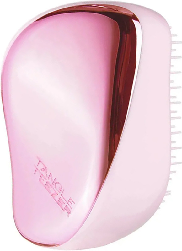 Щітка для волосся Compact Styler Baby Doll Pink Chrome Tangle Teezer
