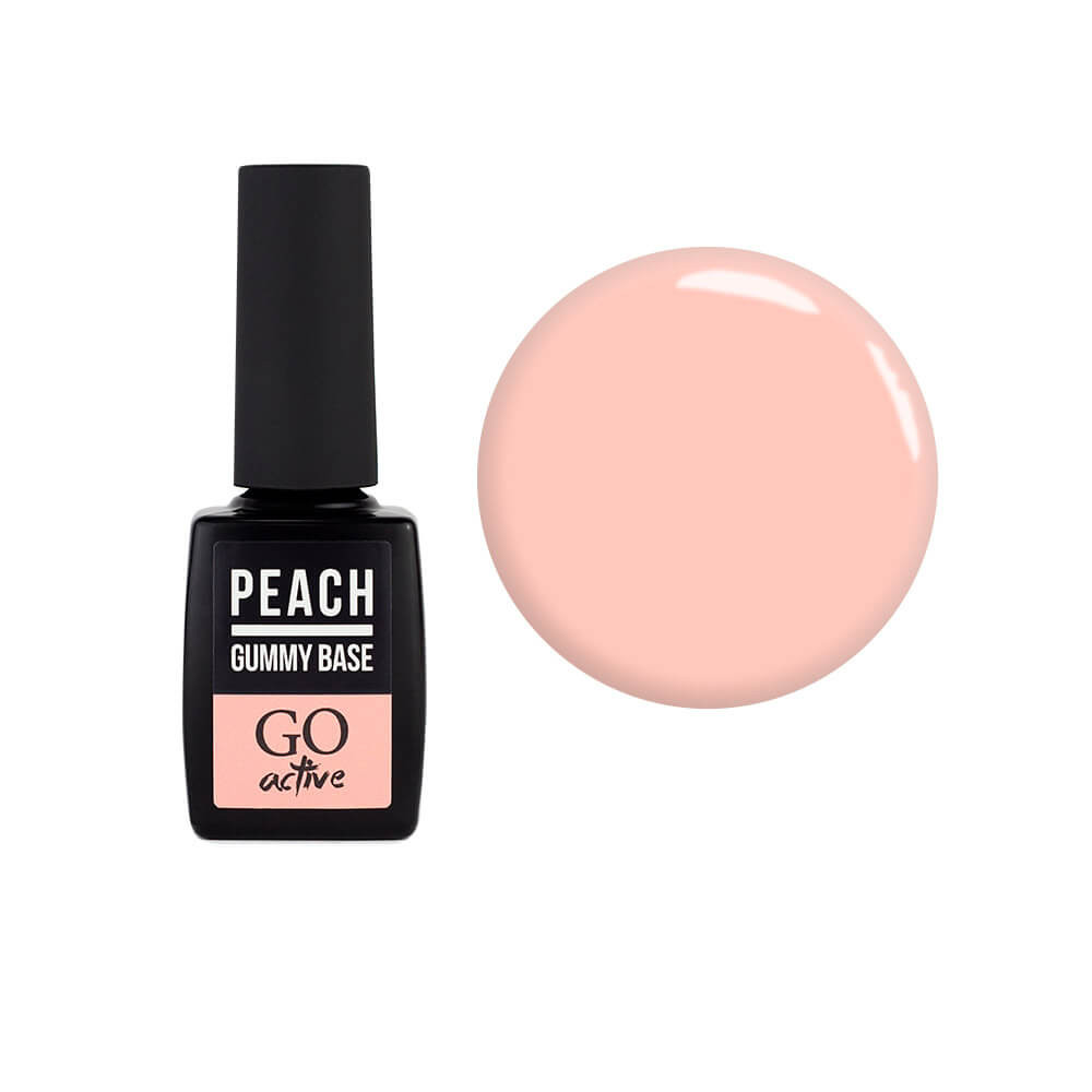 Основа камуфлирующая Go Active Gummy Base Camouflage Peach №4, 10 мл