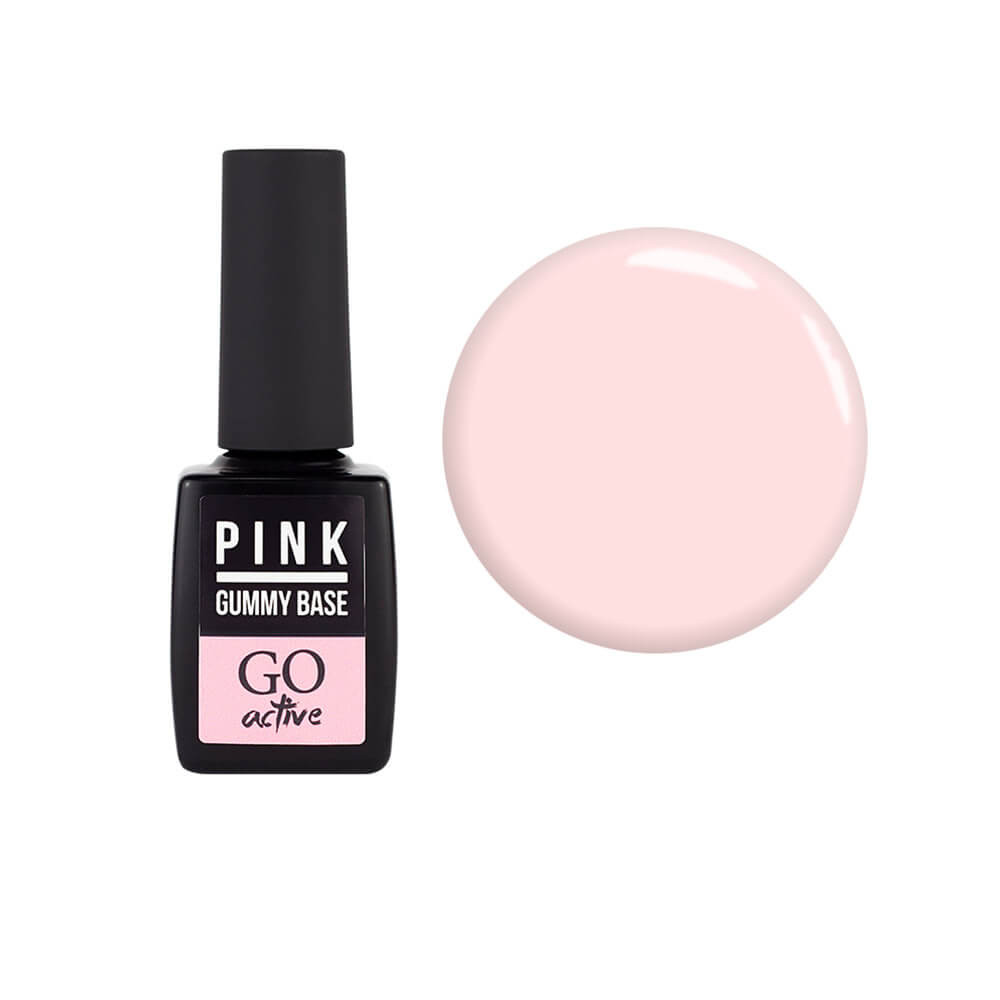 Основа камуфлирующая Go Active Gummy Base Camouflage Pink №3, 10 мл