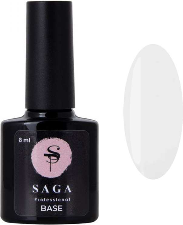 База кольорова Color Base з пензликом №11 Saga Professional, 8 мл