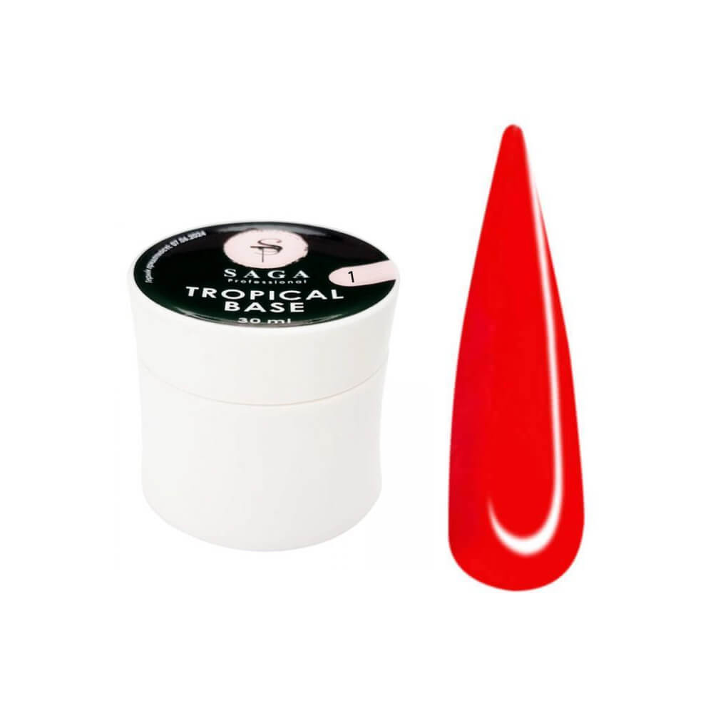 База кольорова Base tropical №1 Saga Professional, 30 мл