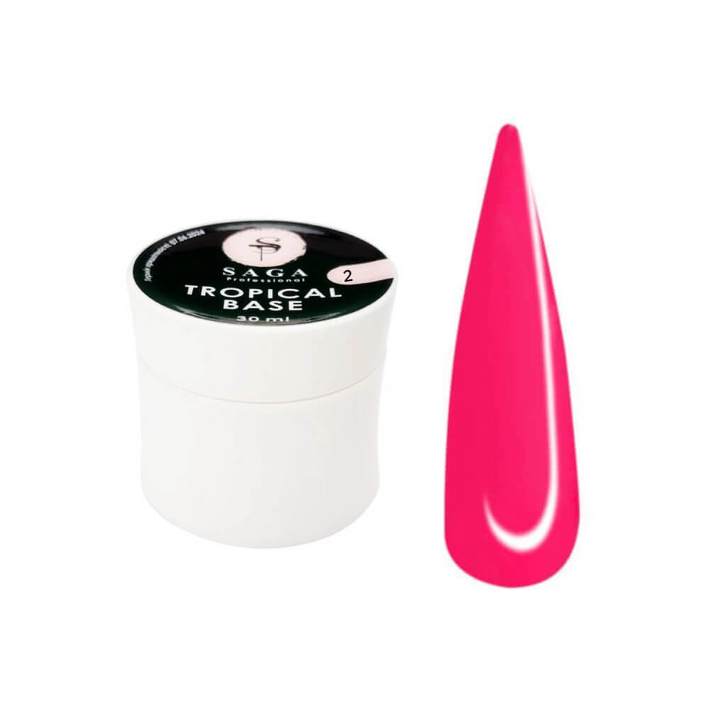 База цветная Base tropical №2 Saga Professional, 30 мл