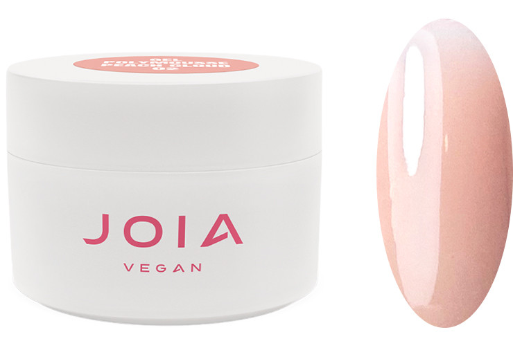Акригель муссовый Polymousse Gel 02 Peach Cloud JOIA vegan, 15 мл 