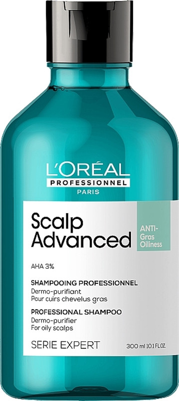 Шампунь очищающий для жирных волос Scalp Advanced L’Oreal Professionnel Paris, 300 мл