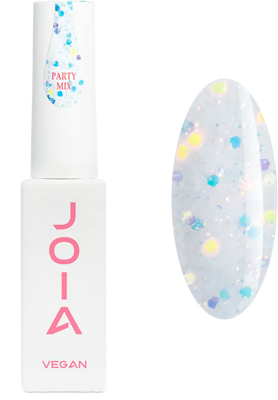 Топ с декором без липкого слоя, с УФ-фильтром My Crush Top, Party Mix JOIA vegan, 8 мл